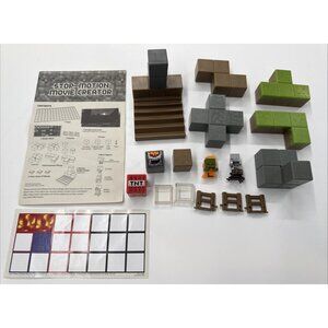 Replacement Parts Figures for Minecraft Stop Motion Movie Creator Pieces Lot